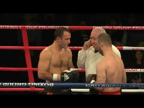 Tbilisi 08-12-2019 Boxing (76,203kg) Super middle Iago Kiziria  Poti VS Nodar  Kutibashvili Signagi.